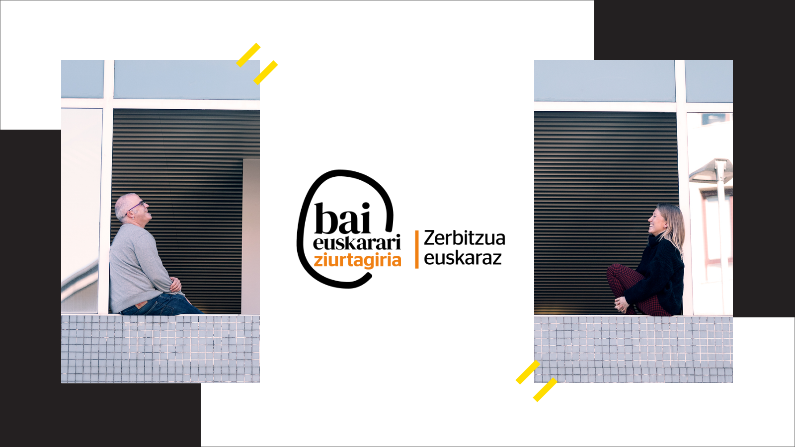 AZK ha obtenido el certificado ‘Zerbitzua euskaraz’ de Bai Euskarari ziurtagiria